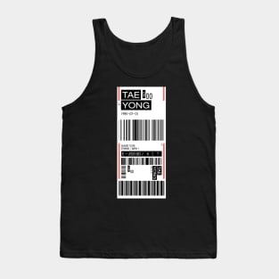 NCT's TAEYONG's TAG - RESONANCE Tank Top